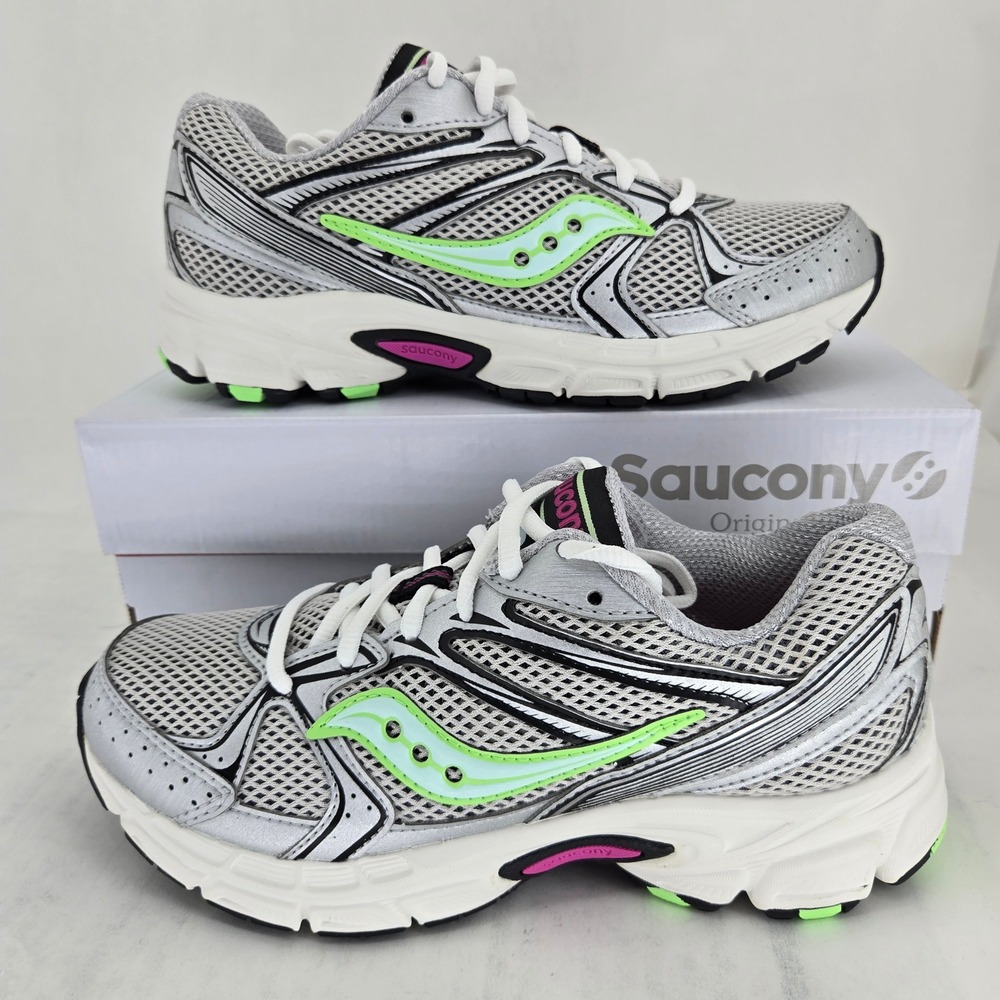 Saucony Ride Millennium Womens 6.5 Mist Mantis Silver Green Sneakers S60812-68